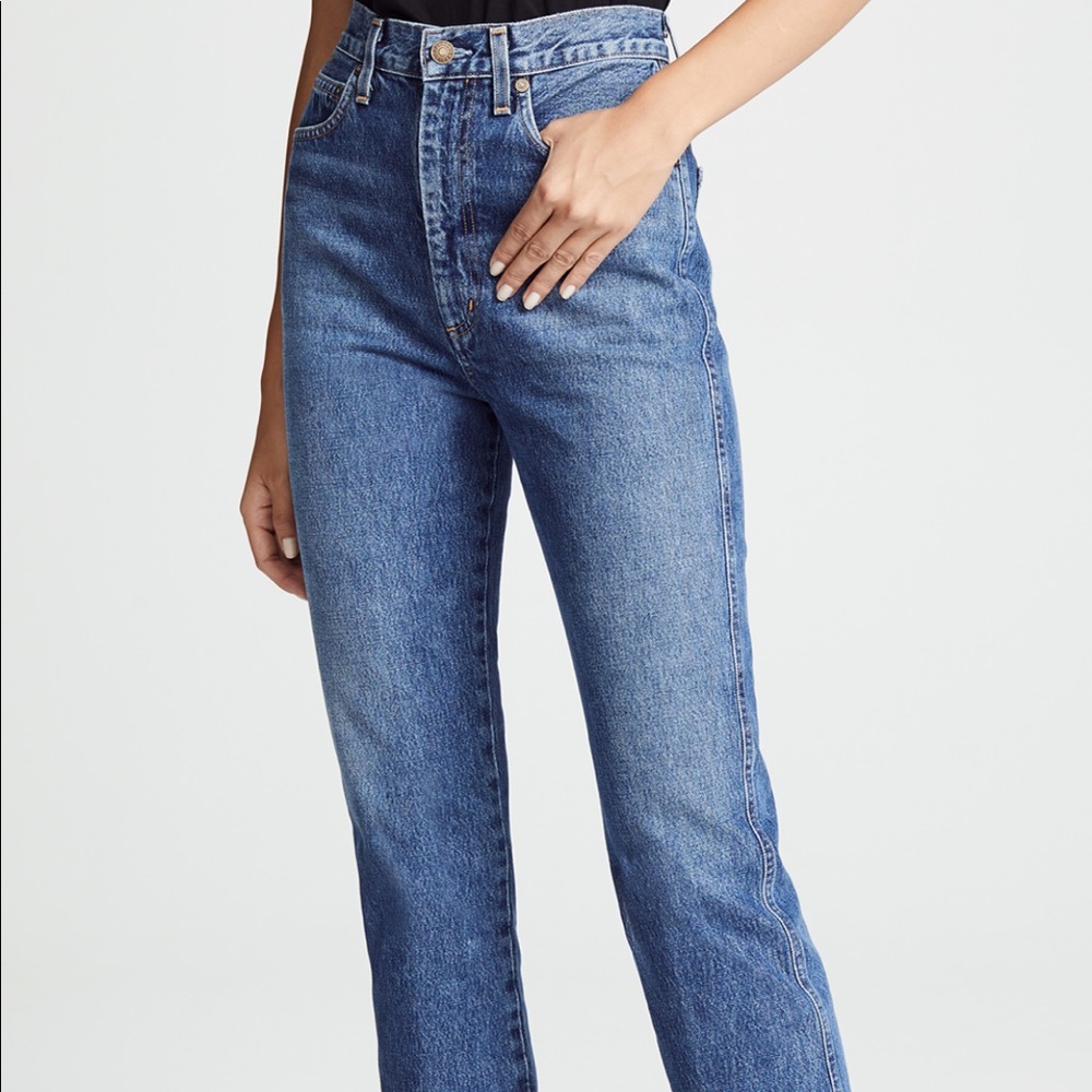 AGOLDE Pinch Waist High Rise Kick Jeans